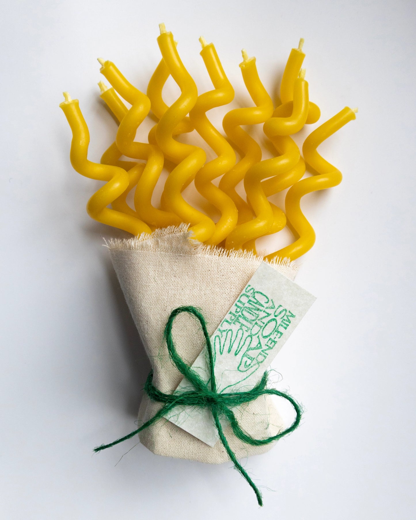 Beeswax Birthday Candles