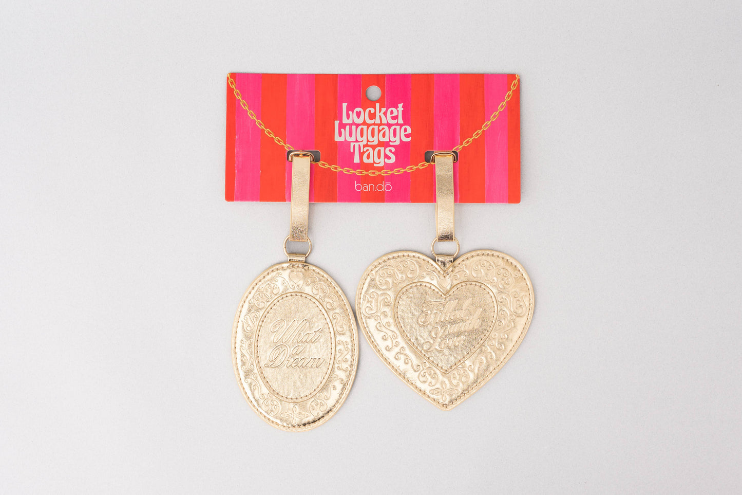 Locket Luggage Tag Set