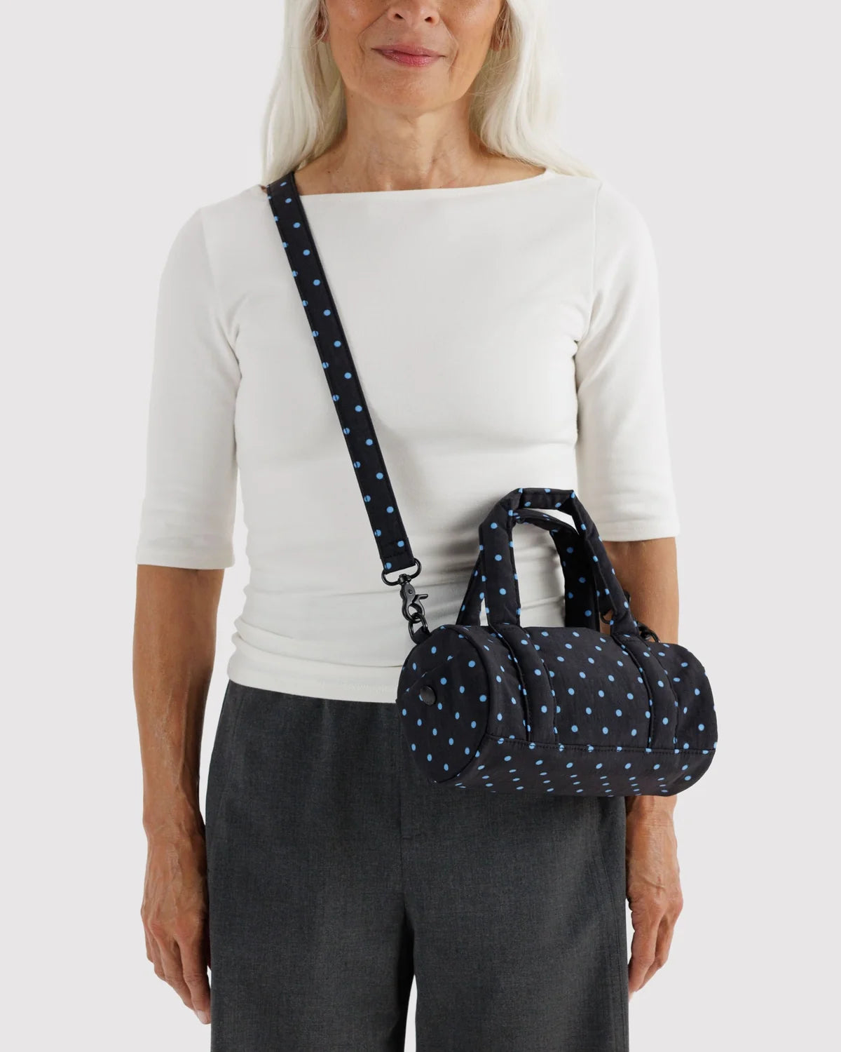 BAGGU Small Nylon Duffle Bag