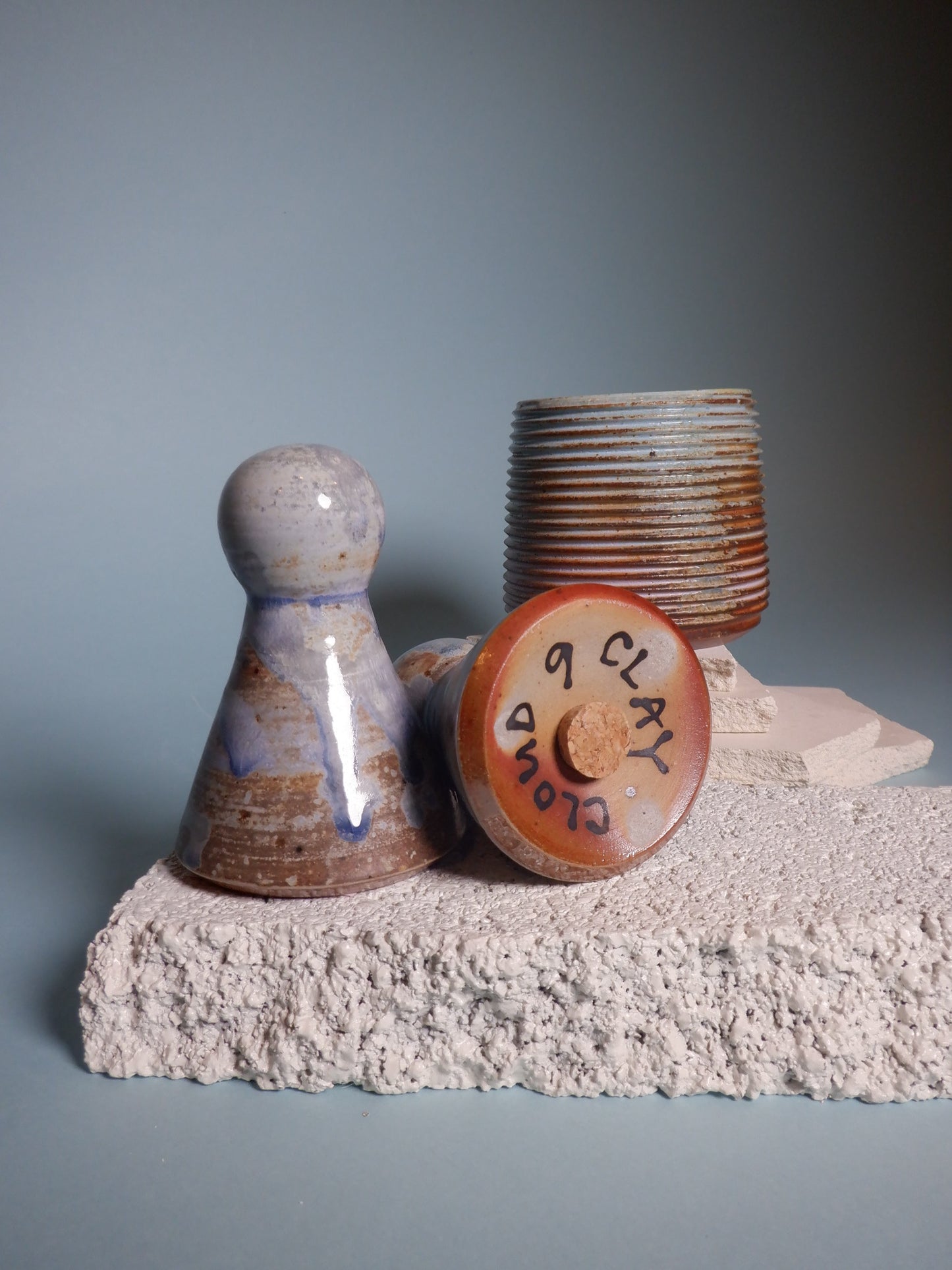 Wood Fired Salt and Pepper Shakers 006