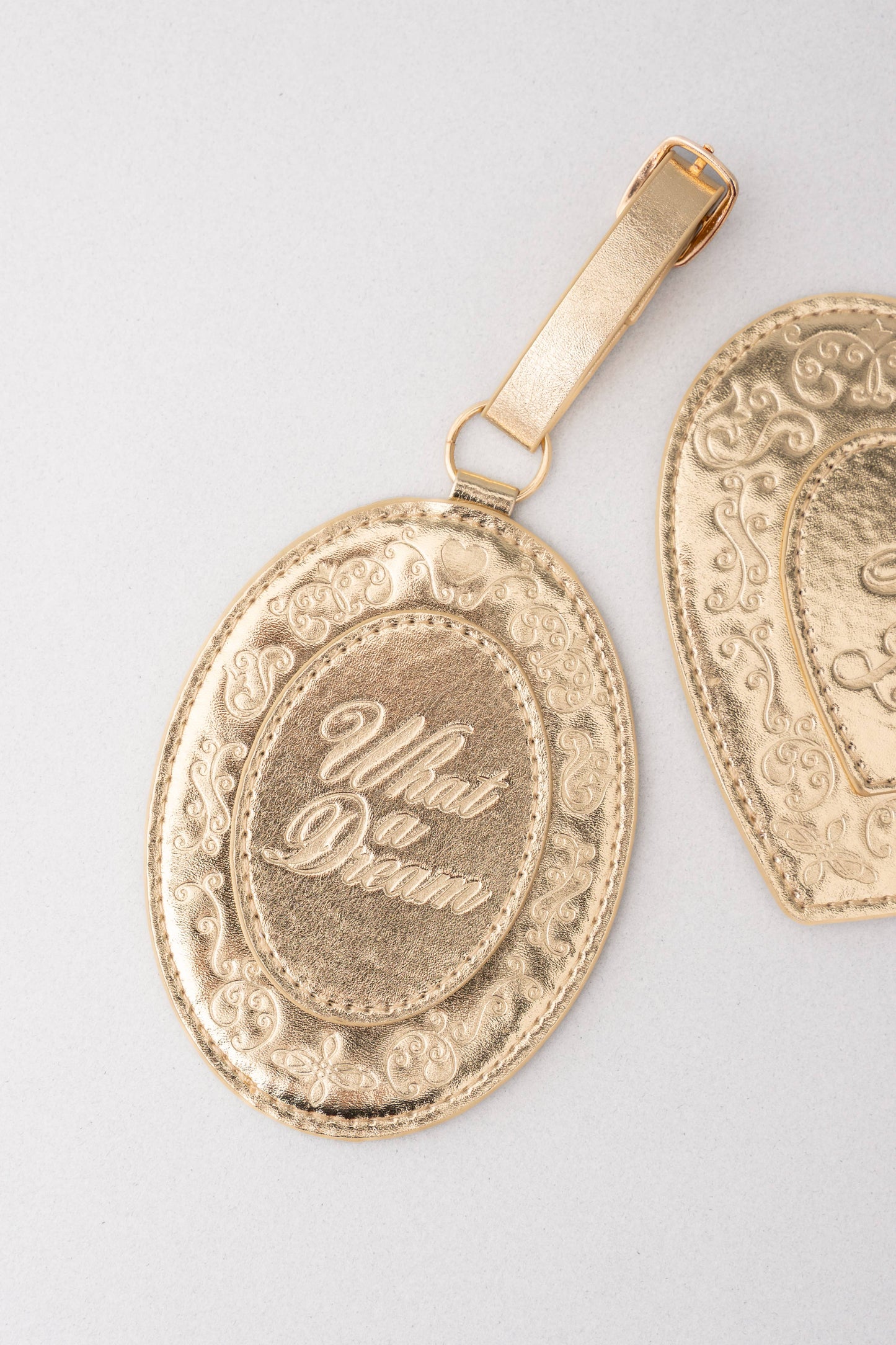 Locket Luggage Tag Set
