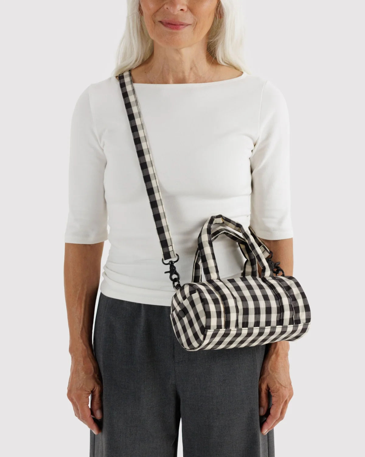 BAGGU Small Nylon Duffle Bag