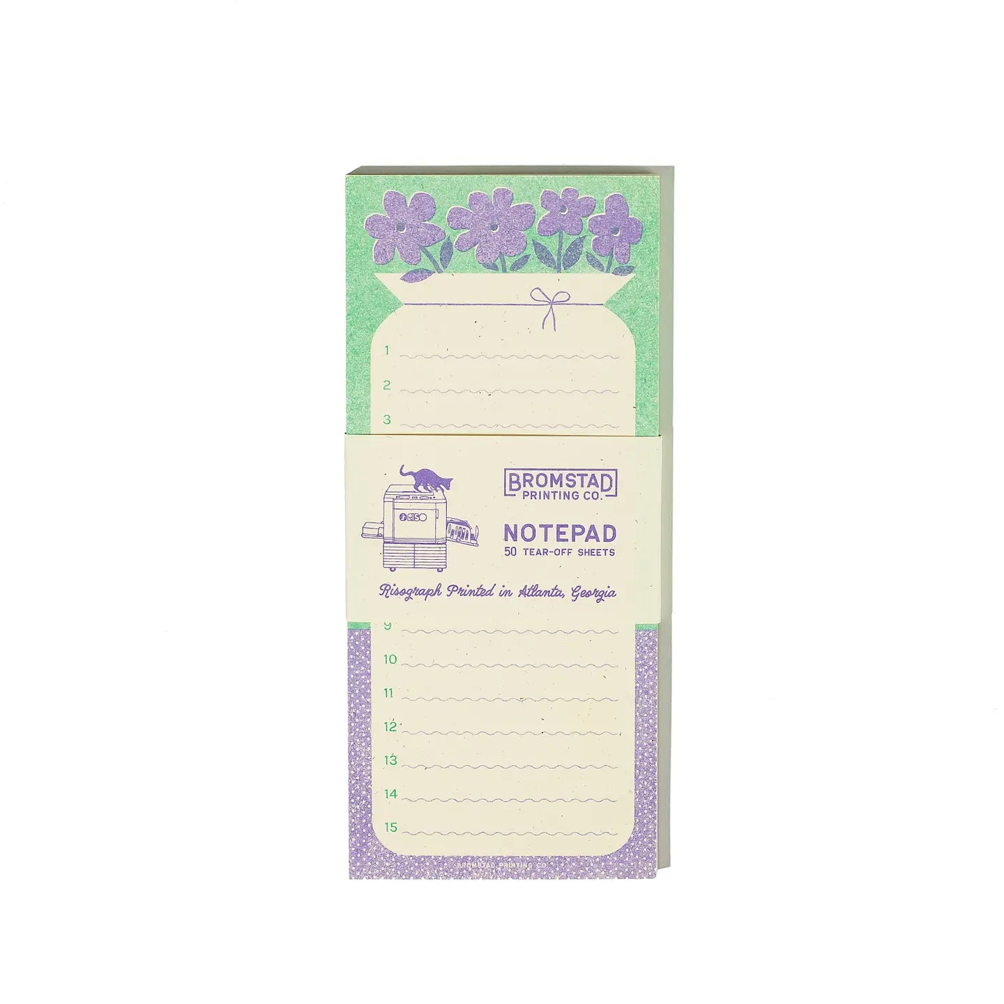Bromstad Risograph Notepad