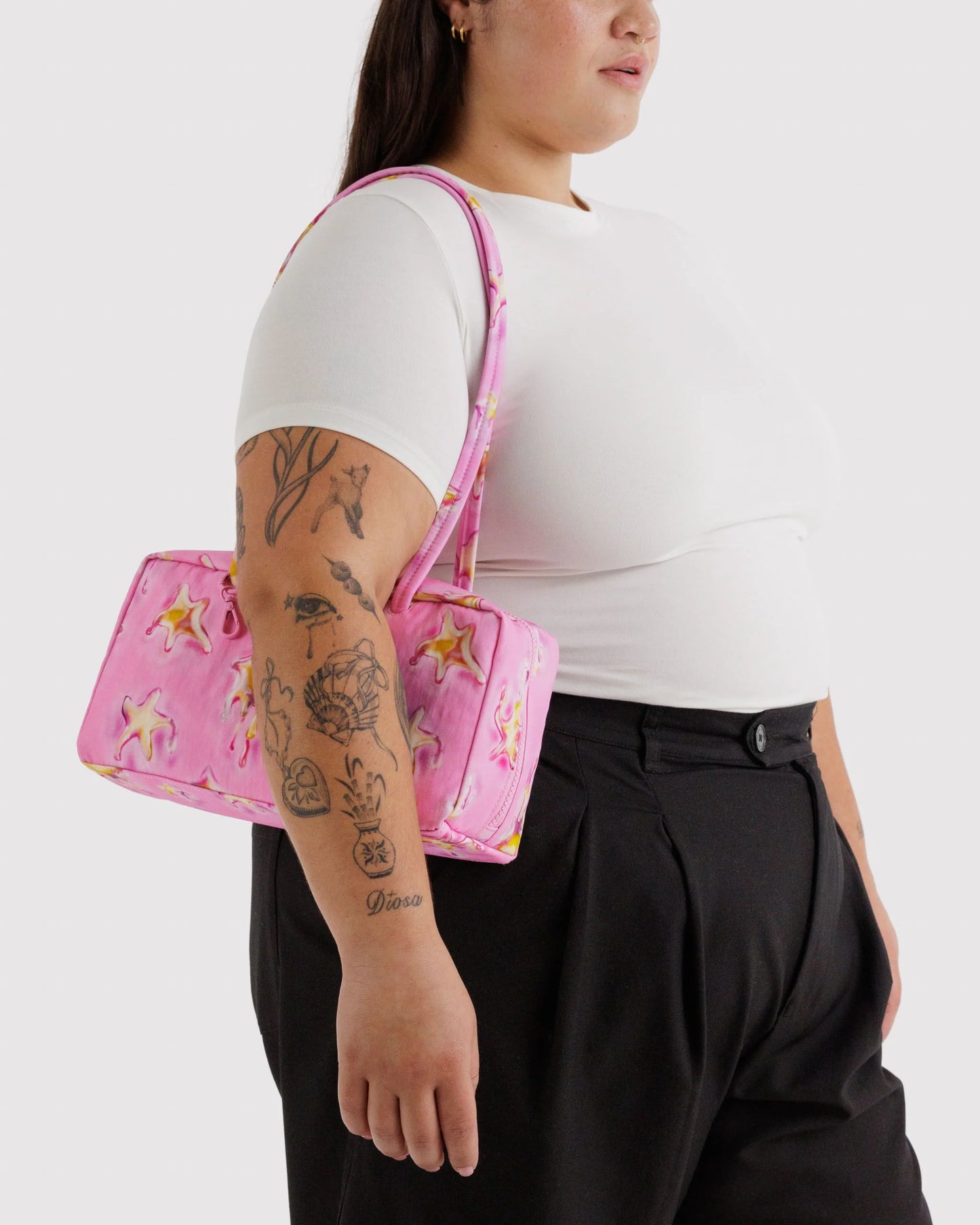 BAGGU Nylon Bowler Bag