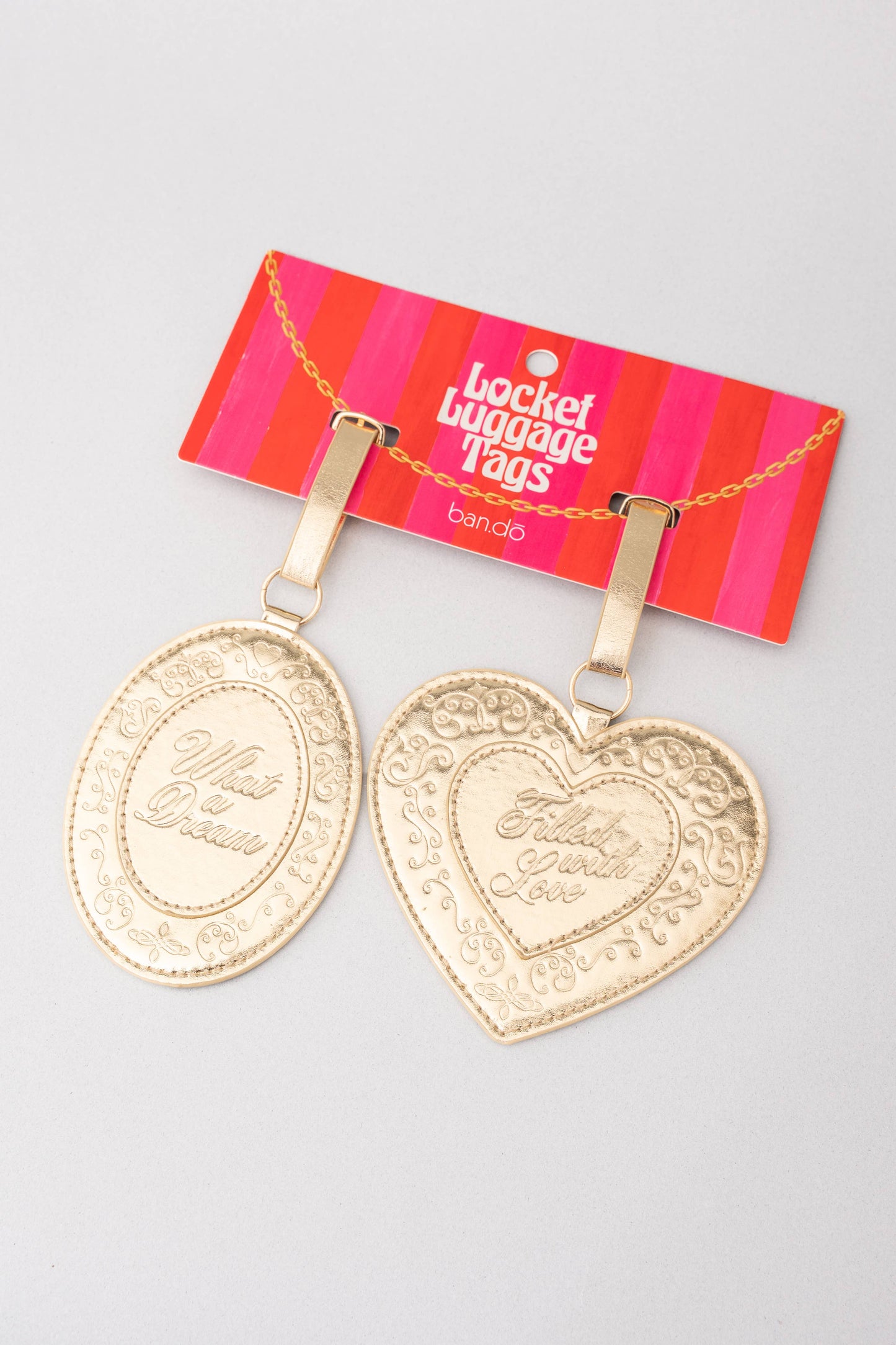 Locket Luggage Tag Set