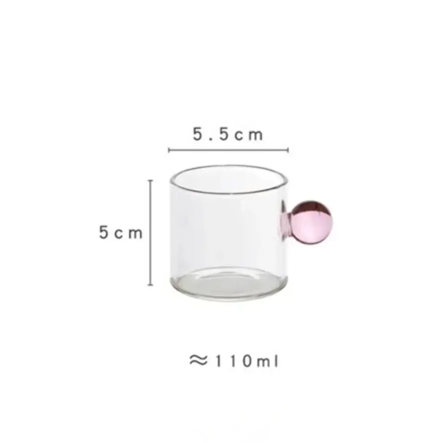 Glass Bubble Espresso Cup