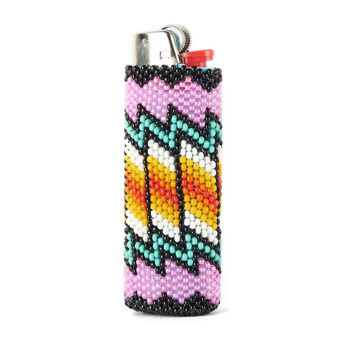 Handmade Beaded Lighter Holder