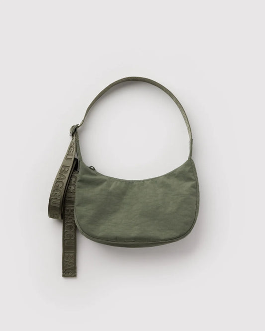 BAGGU Small Nylon Crescent Bag