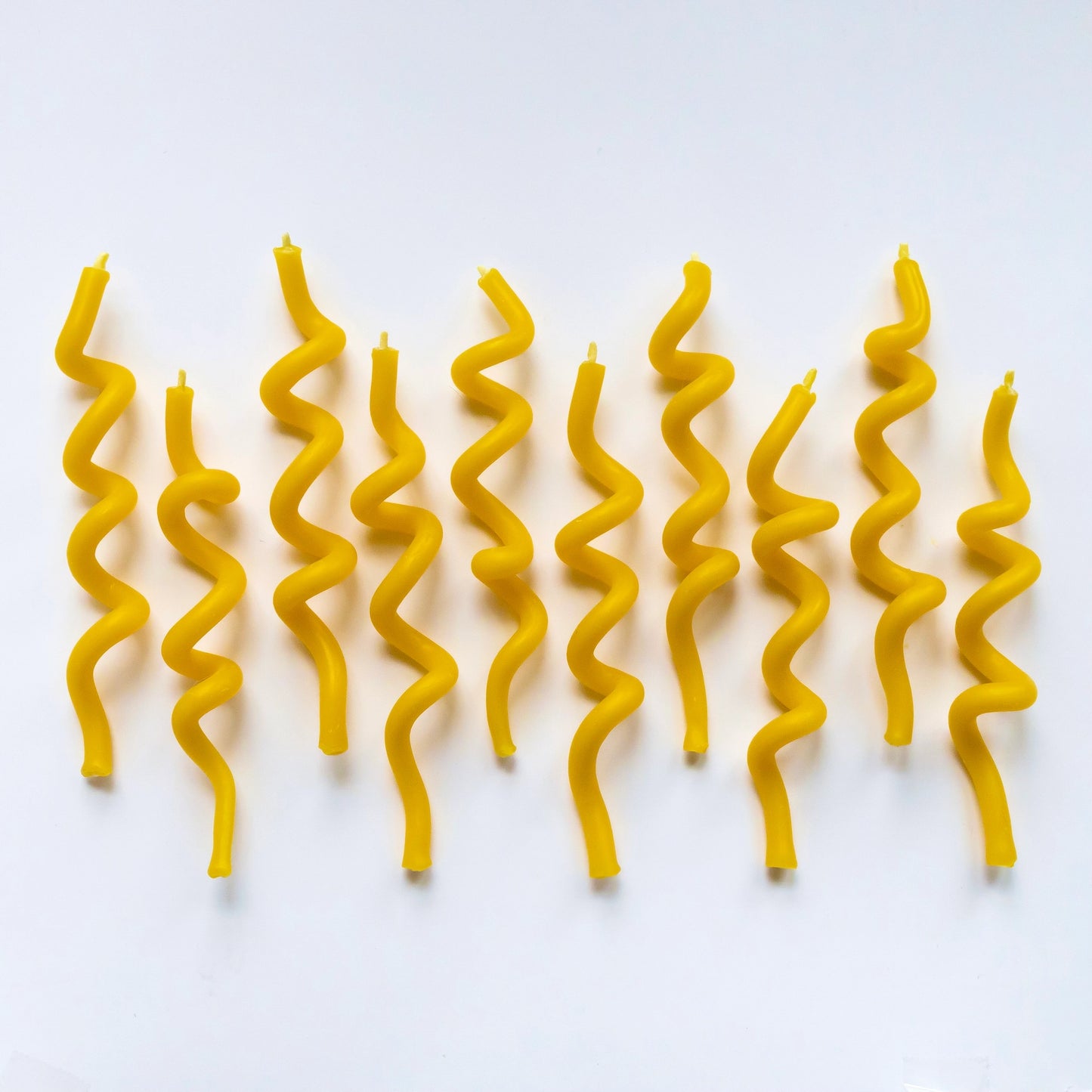 Beeswax Birthday Candles