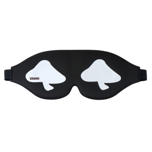 YAWN Mushroom Meditation Mask – Blackout Sleep and Rest Mask