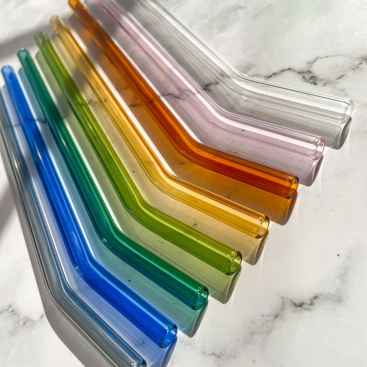Bent Glass Straw
