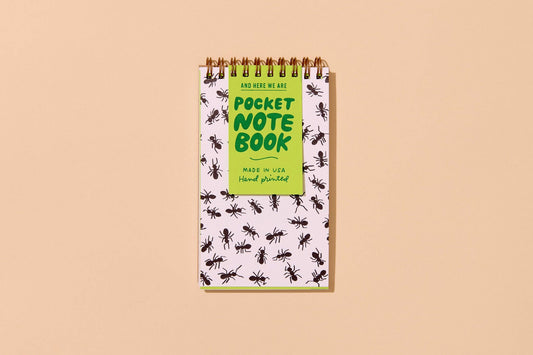 Pocket-size Spiral Notebook - And Here We Are