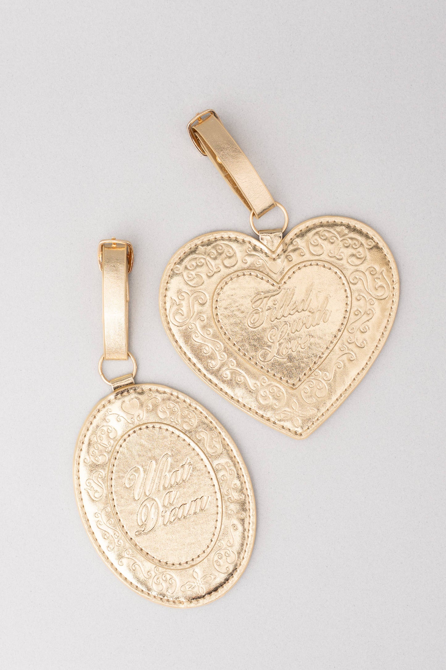 Locket Luggage Tag Set