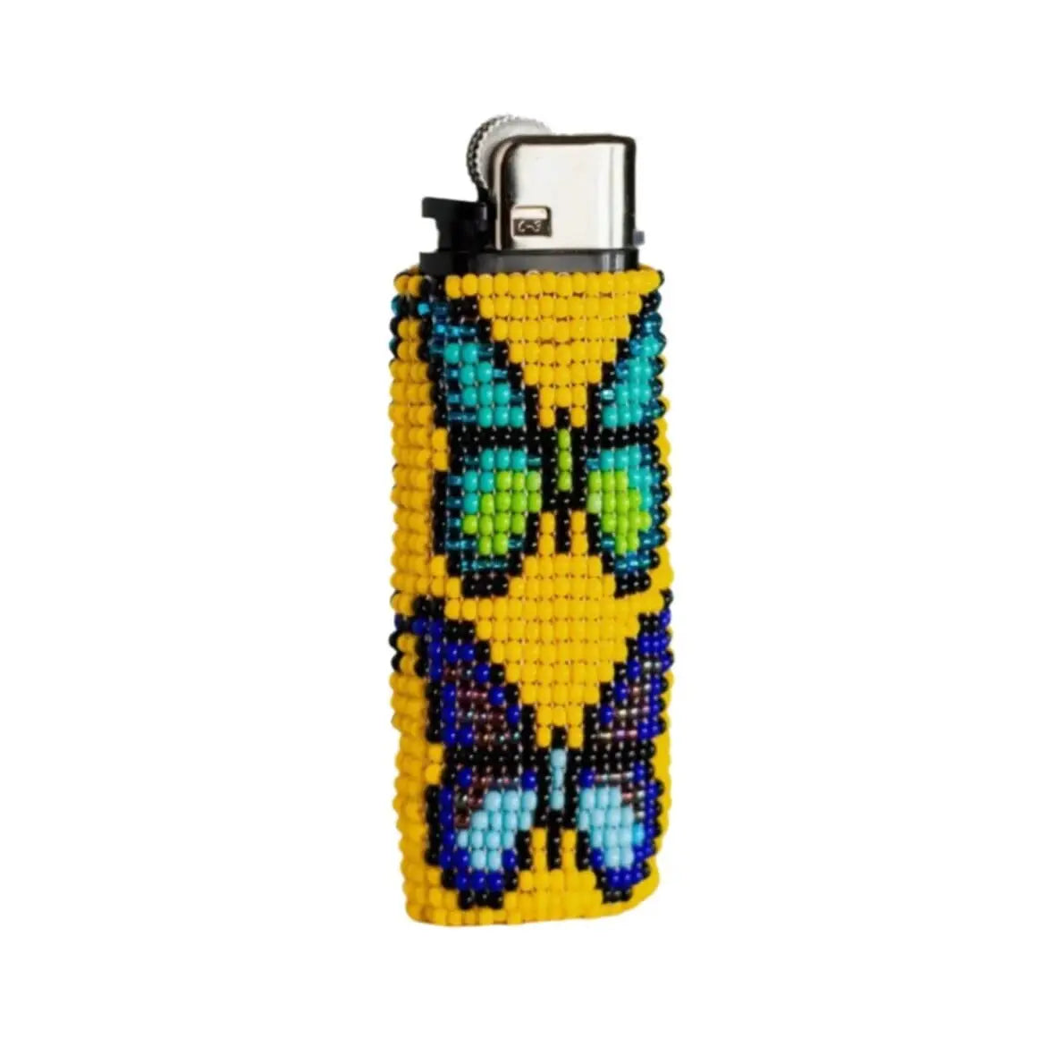 Handmade Beaded Lighter Holder