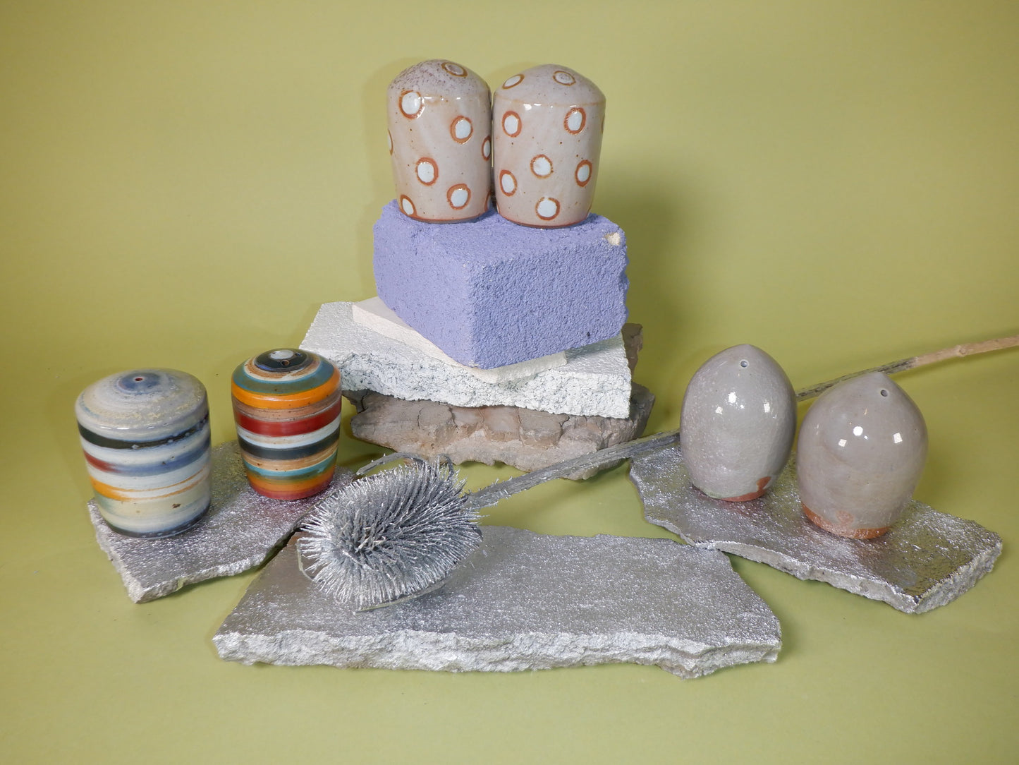 Wood Fired Salt and Pepper Shakers 002