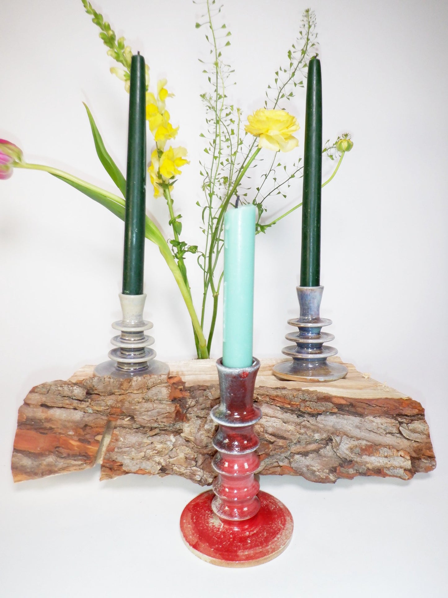 Wood Fired Candlestick 025