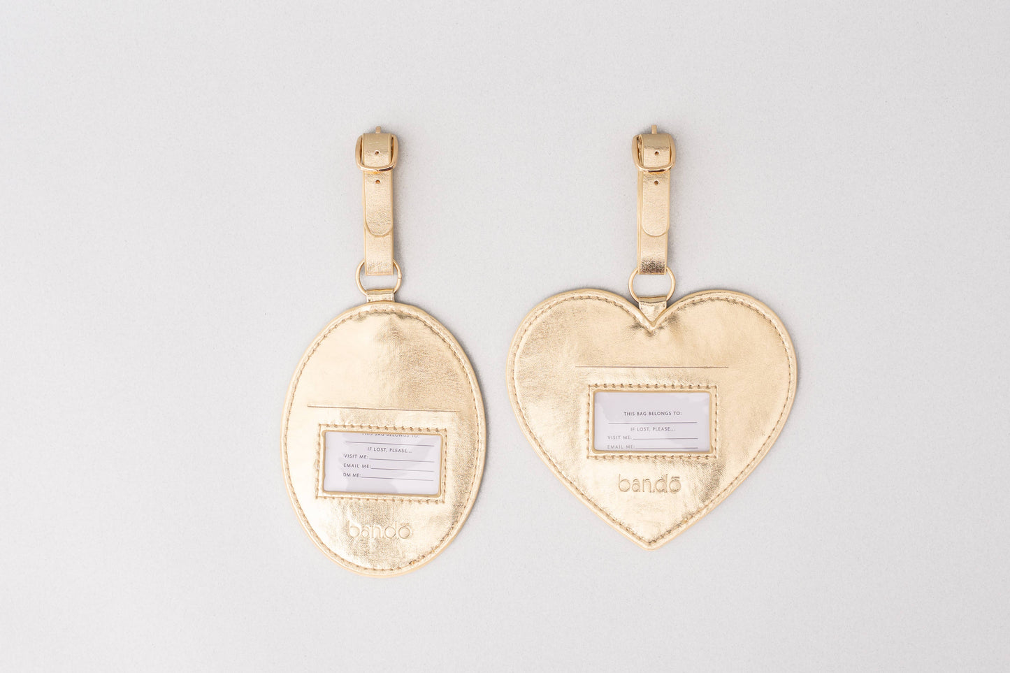 Locket Luggage Tag Set