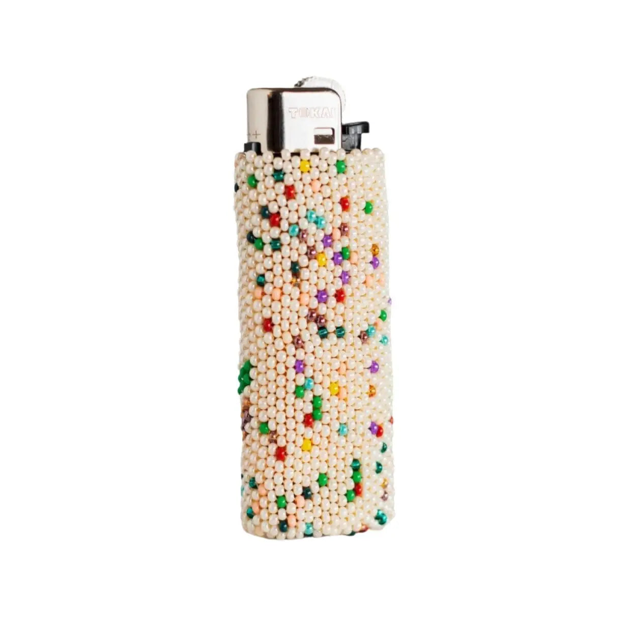 Handmade Beaded Lighter Holder