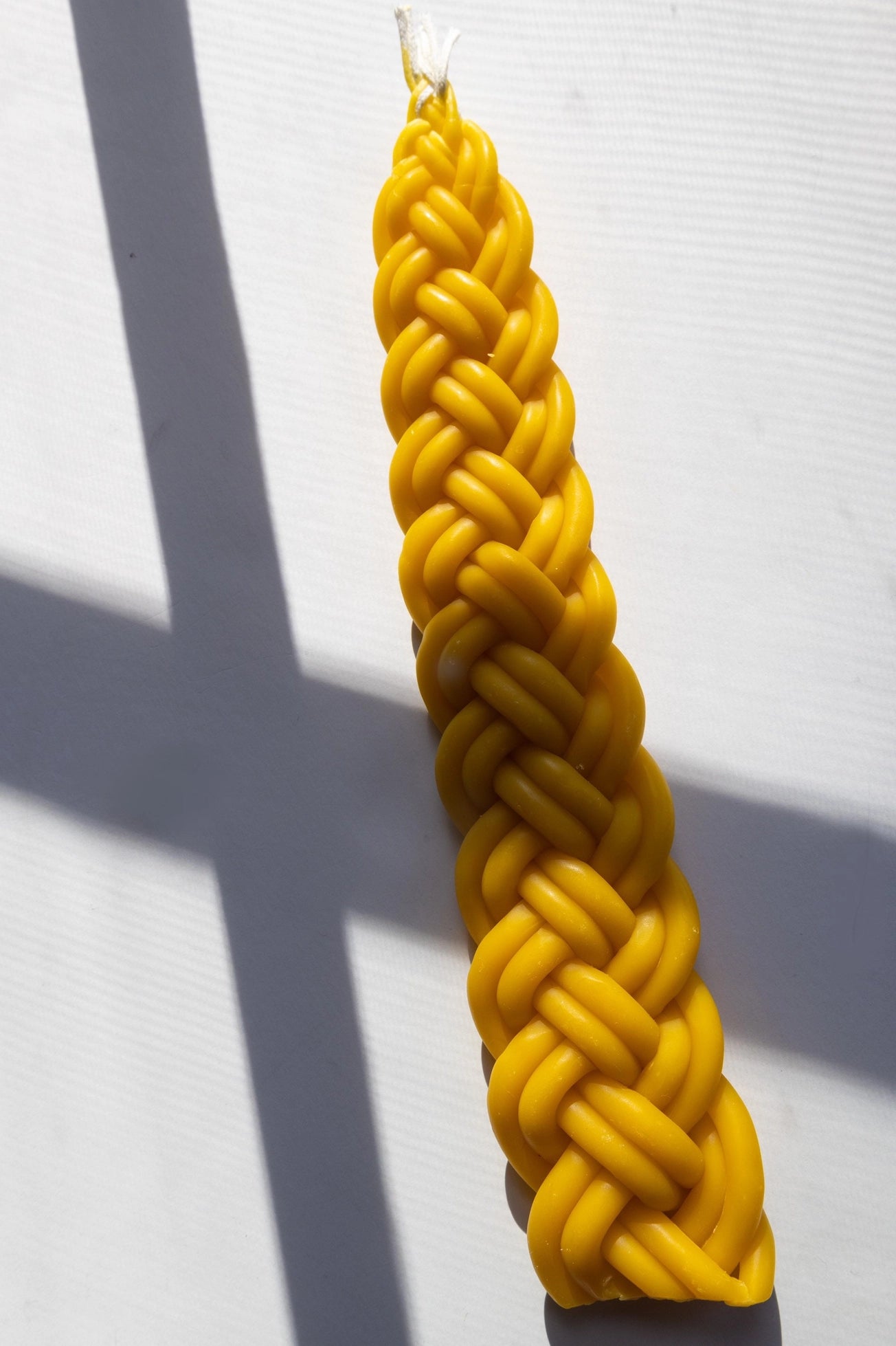 Braided Beeswax Candle