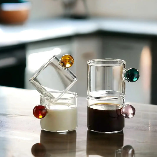 Glass Bubble Espresso Cup