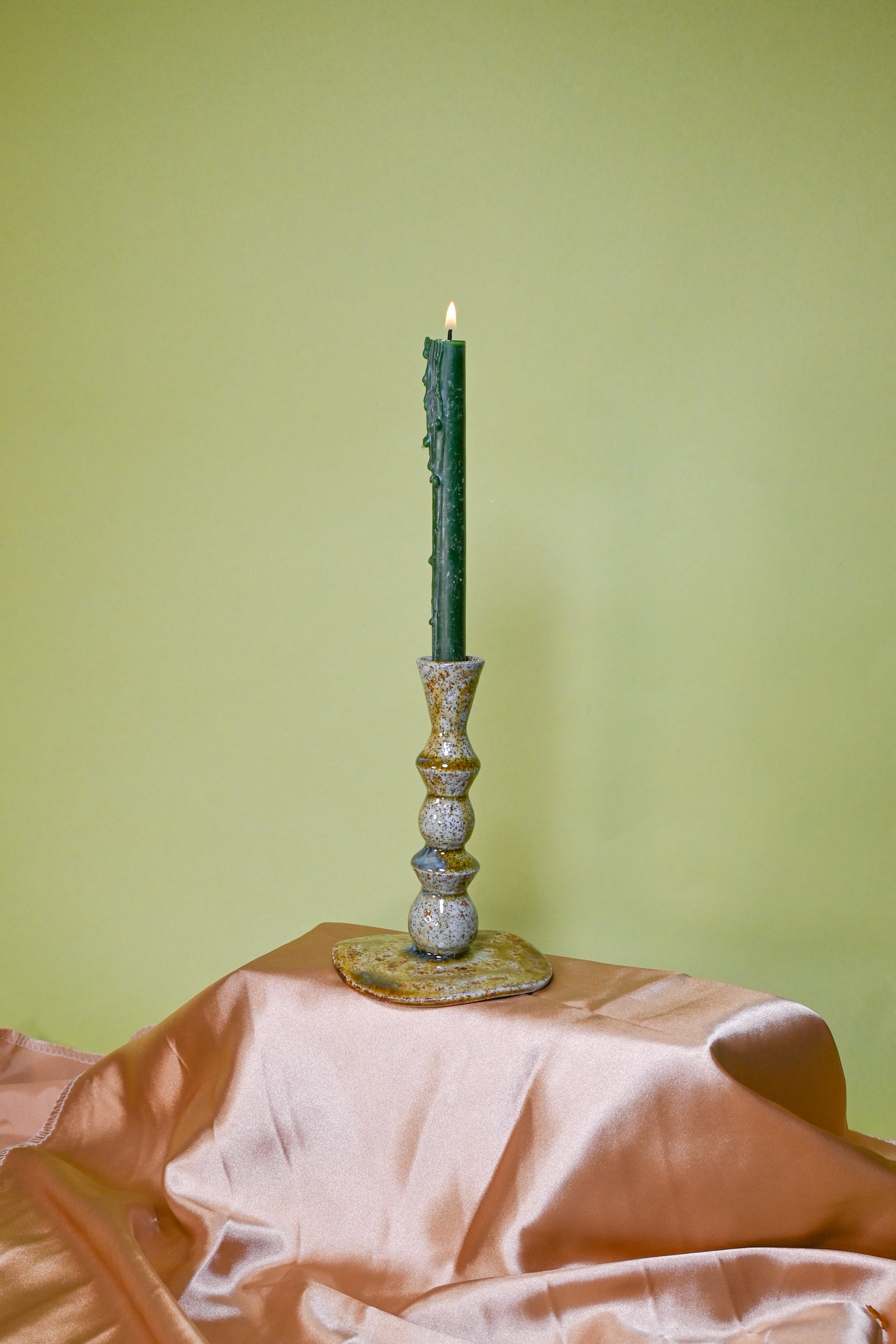 Wood Fired Candlestick 023
