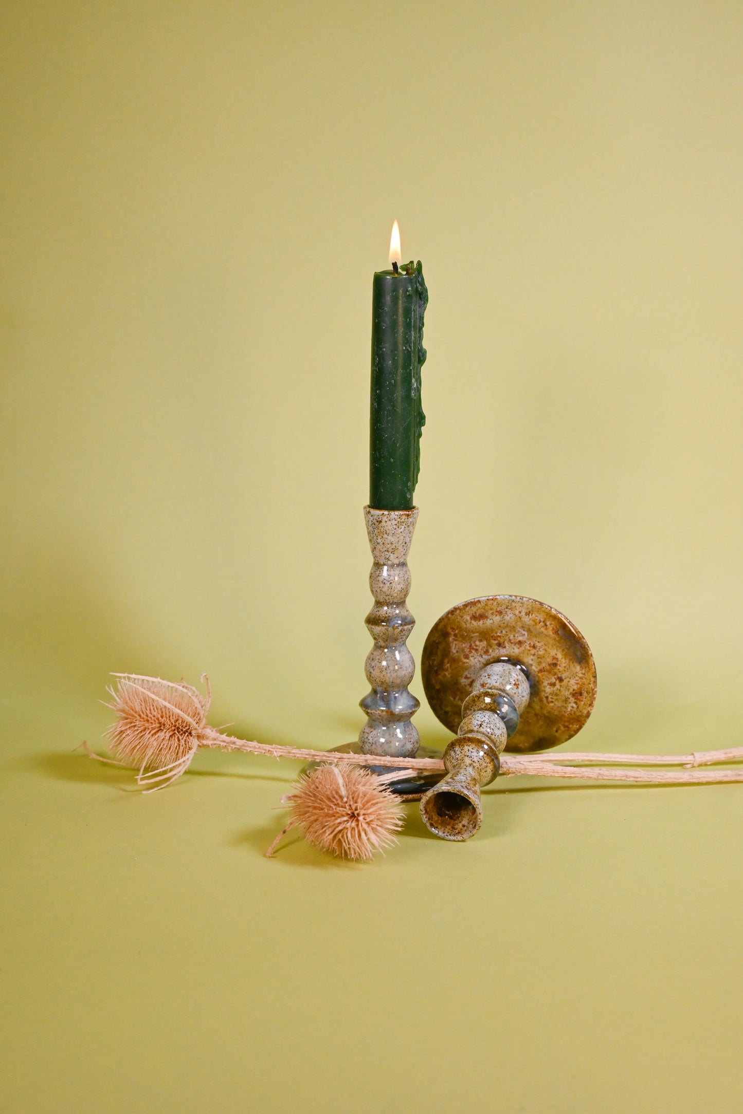 Wood Fired Candlestick 024