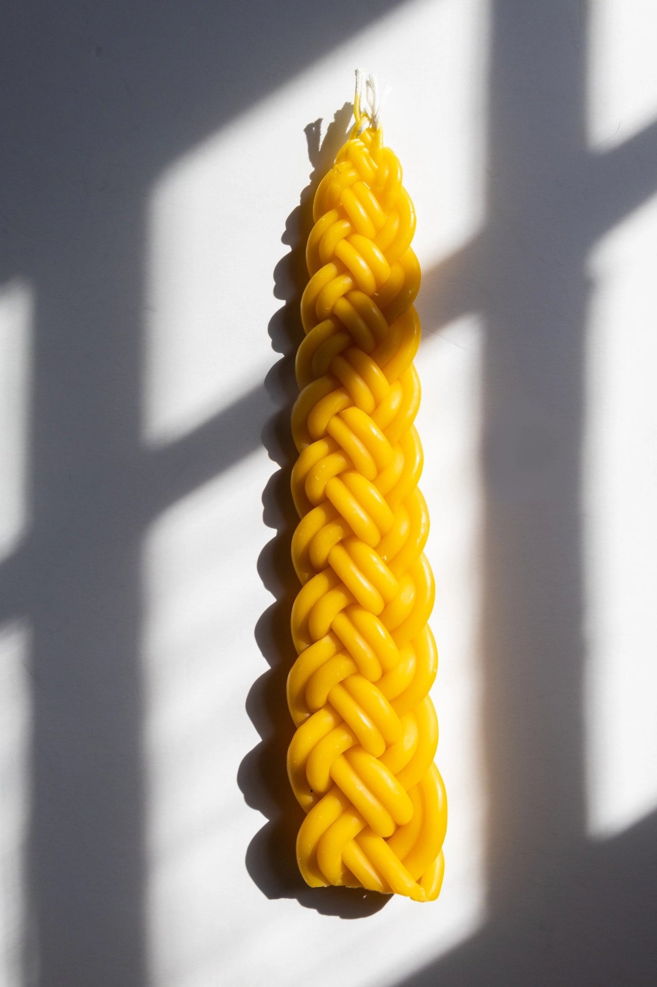 Braided Beeswax Candle