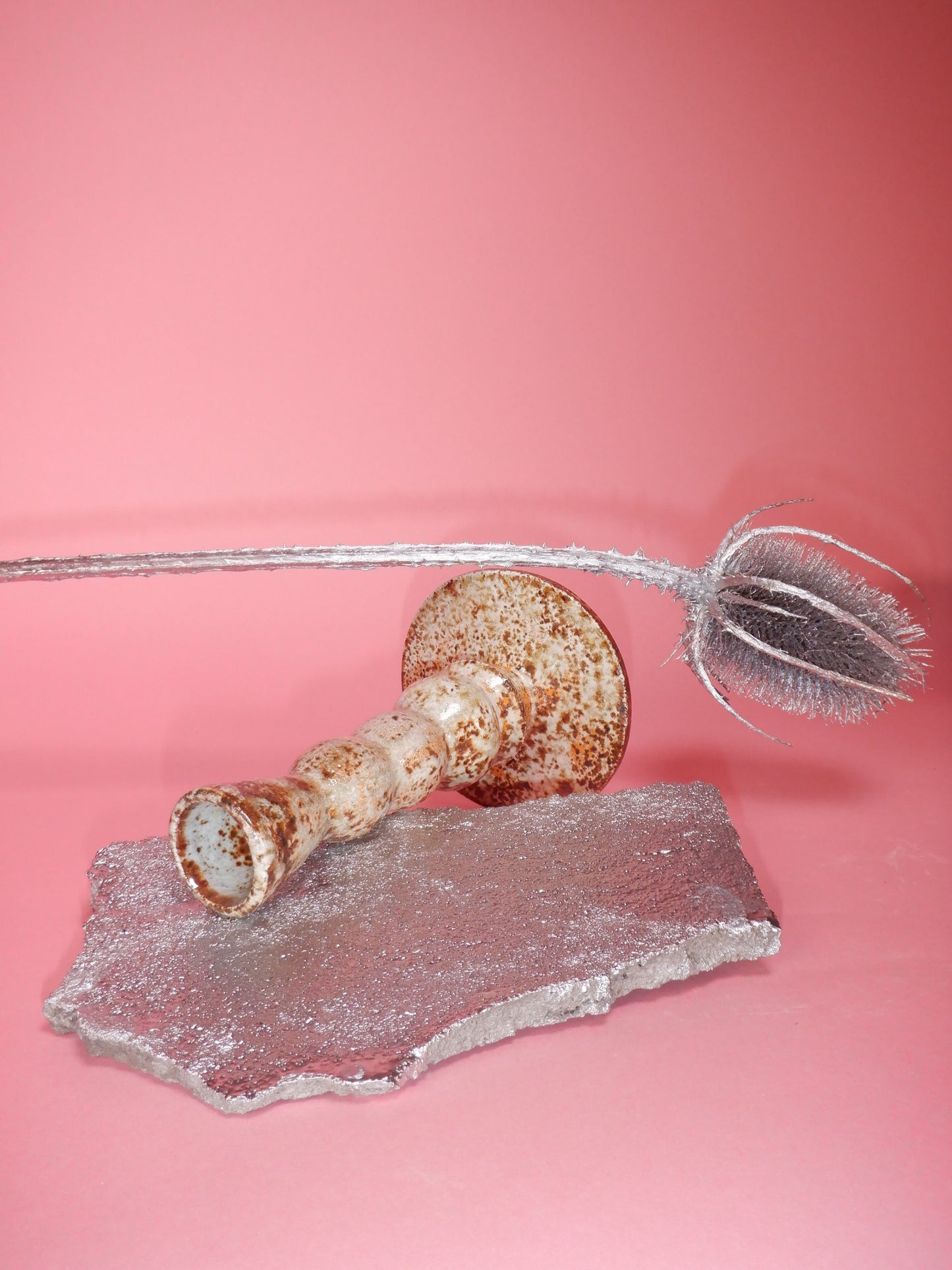 Wood Fired Candlestick 019