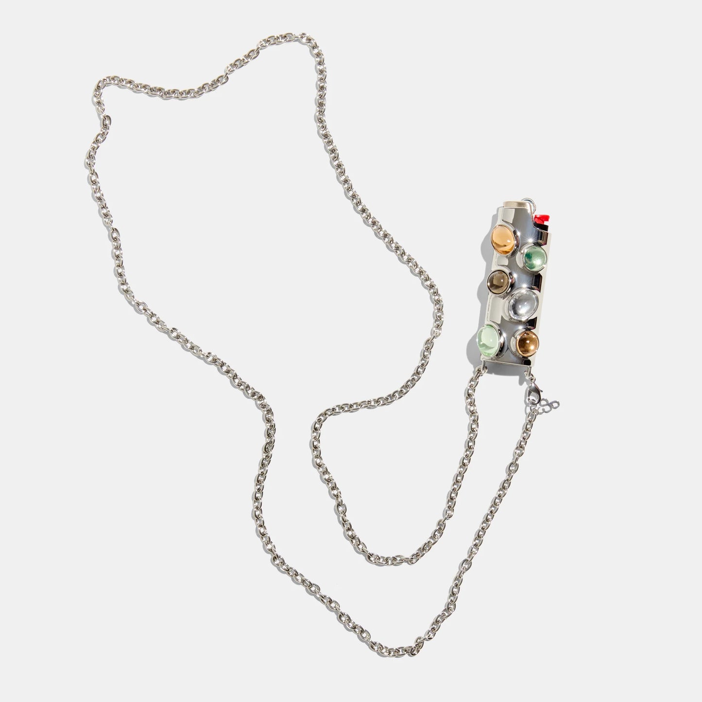 Edie Parker Crossbody Gemstone Lighter Case