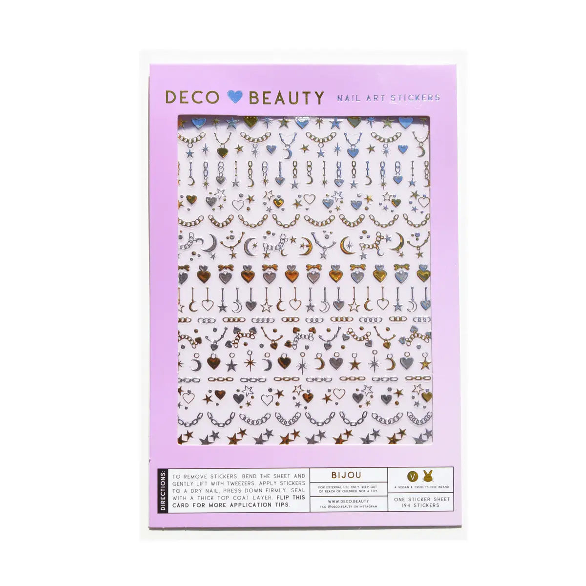 Deco Beauty Nail Art Stickers