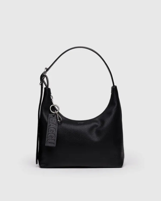 BAGGU Mini Recycled Leather Shoulder Bag