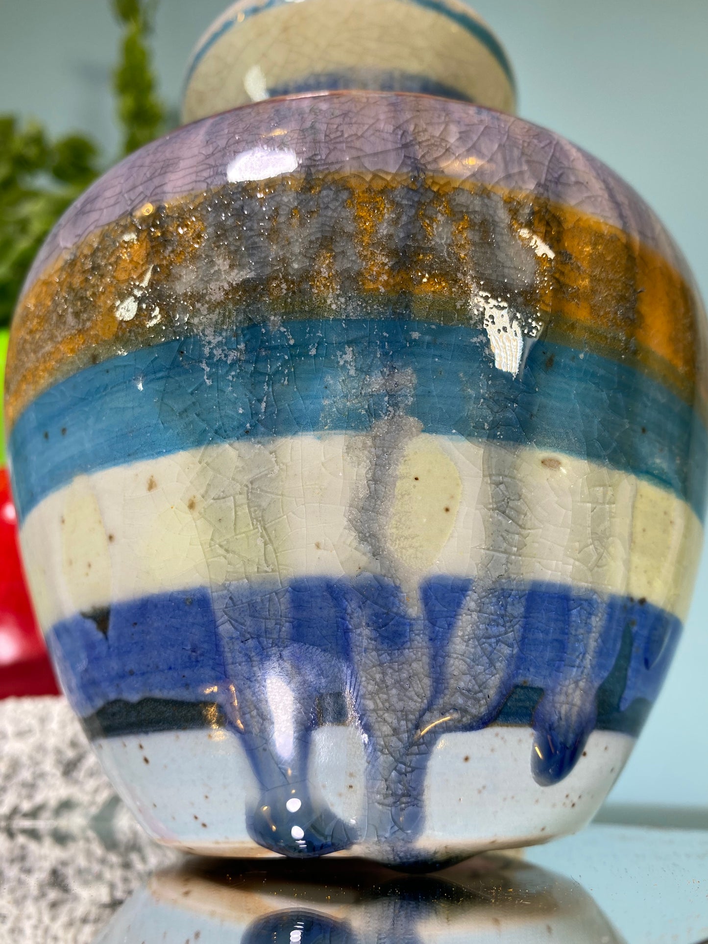 Wood Fired Vase 045