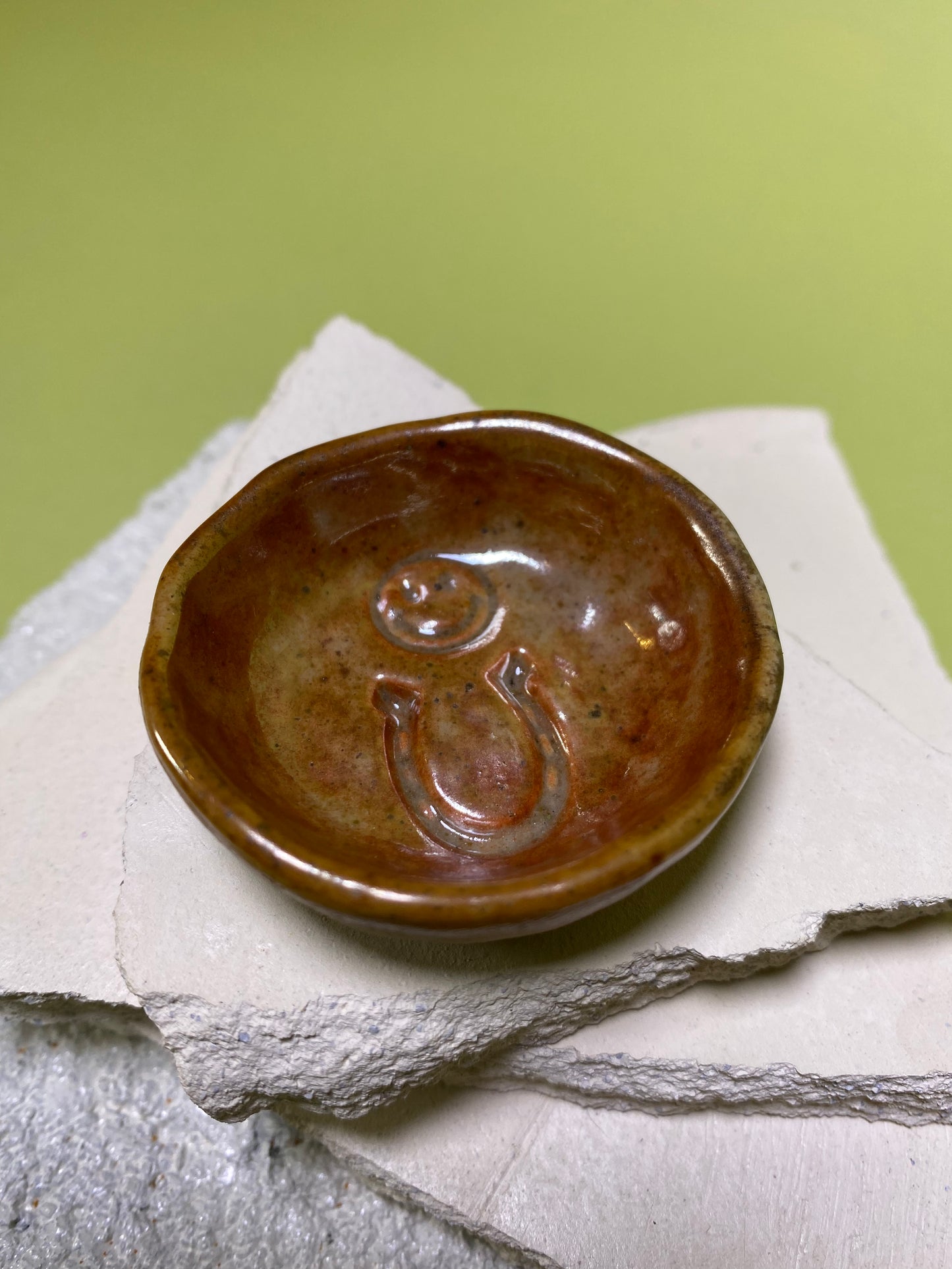 Wood Fired Trinket Dish 006