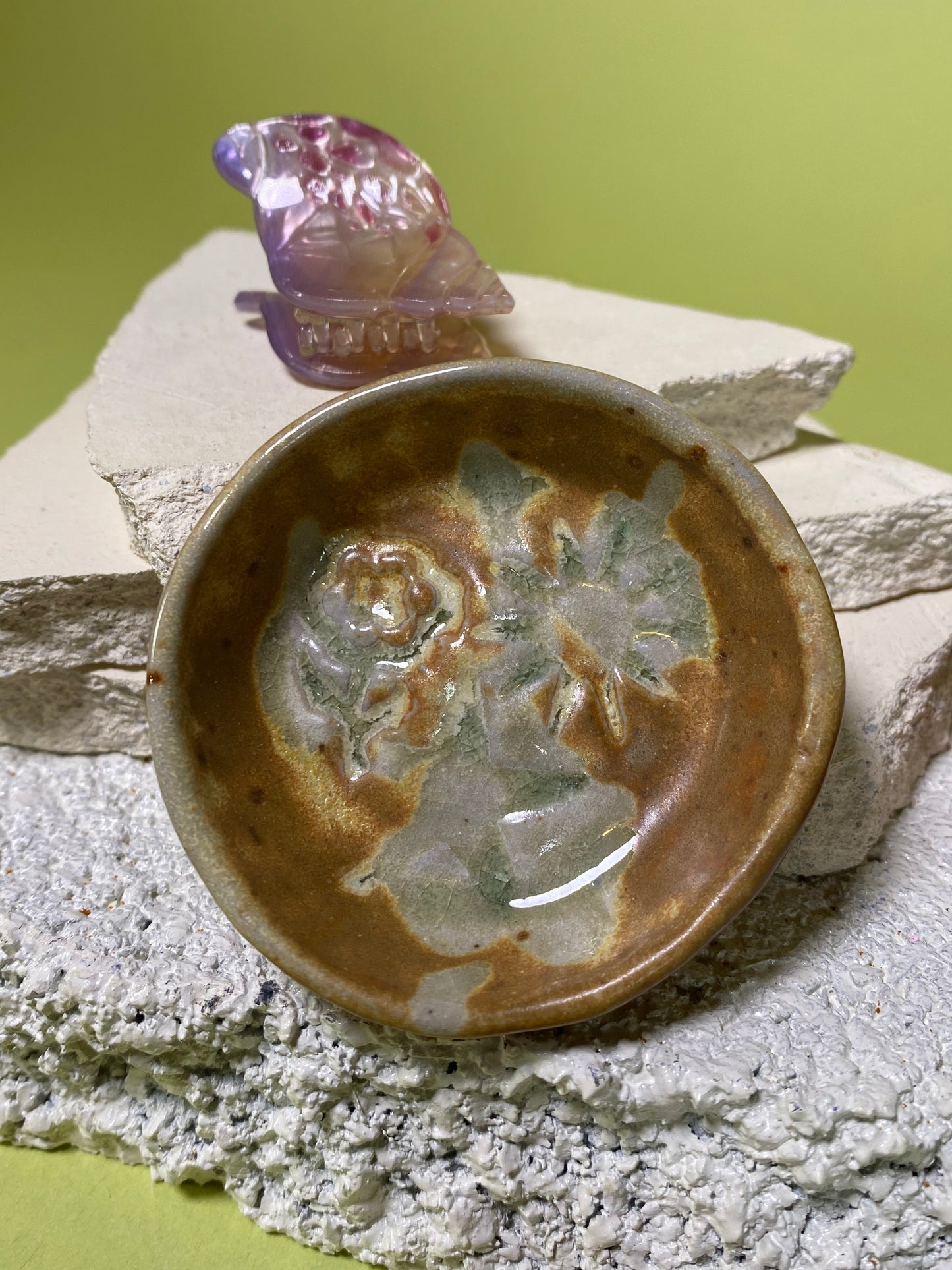 Wood Fired Trinket Dish 009