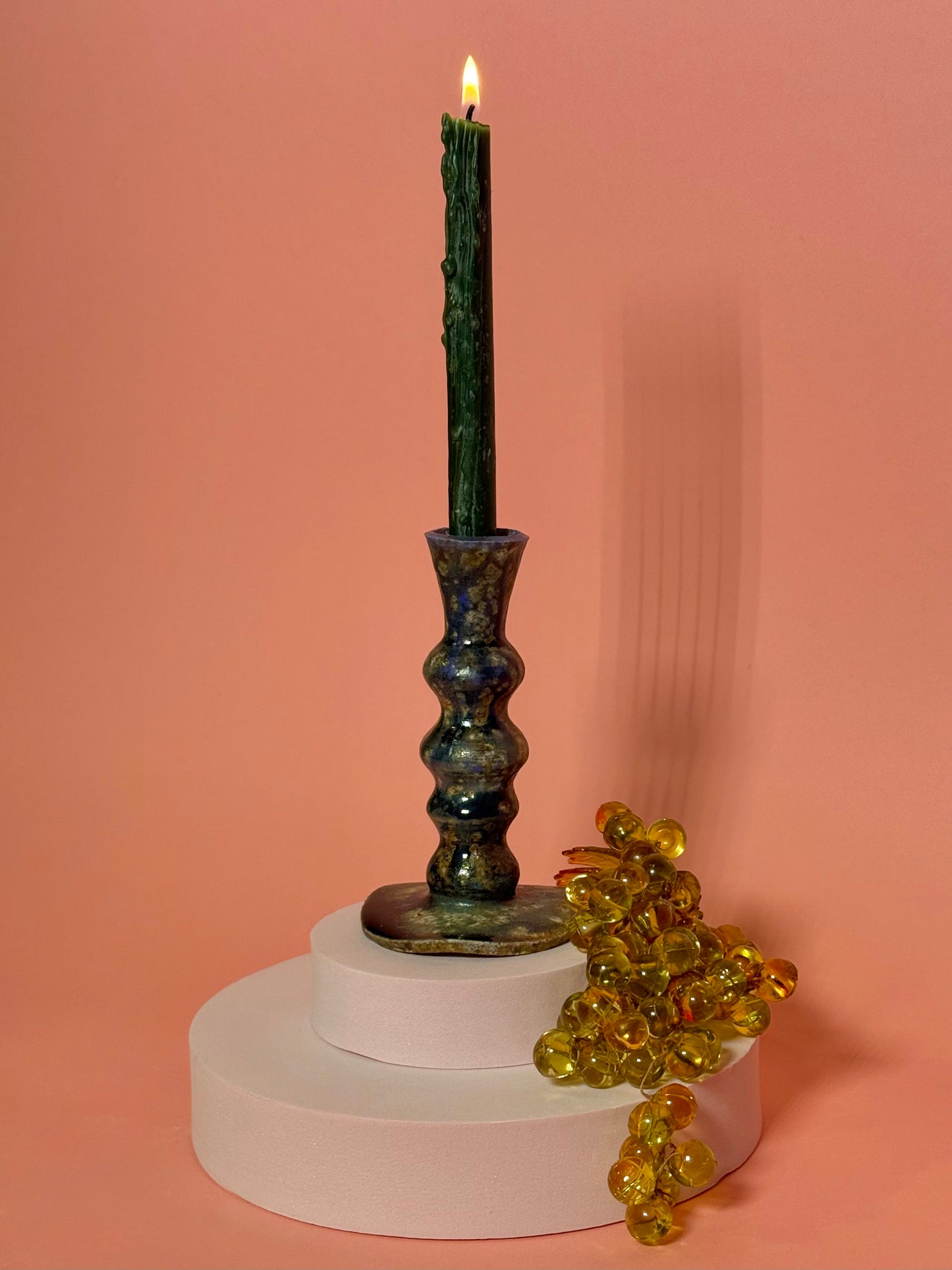 Wood Fired Candlestick 018