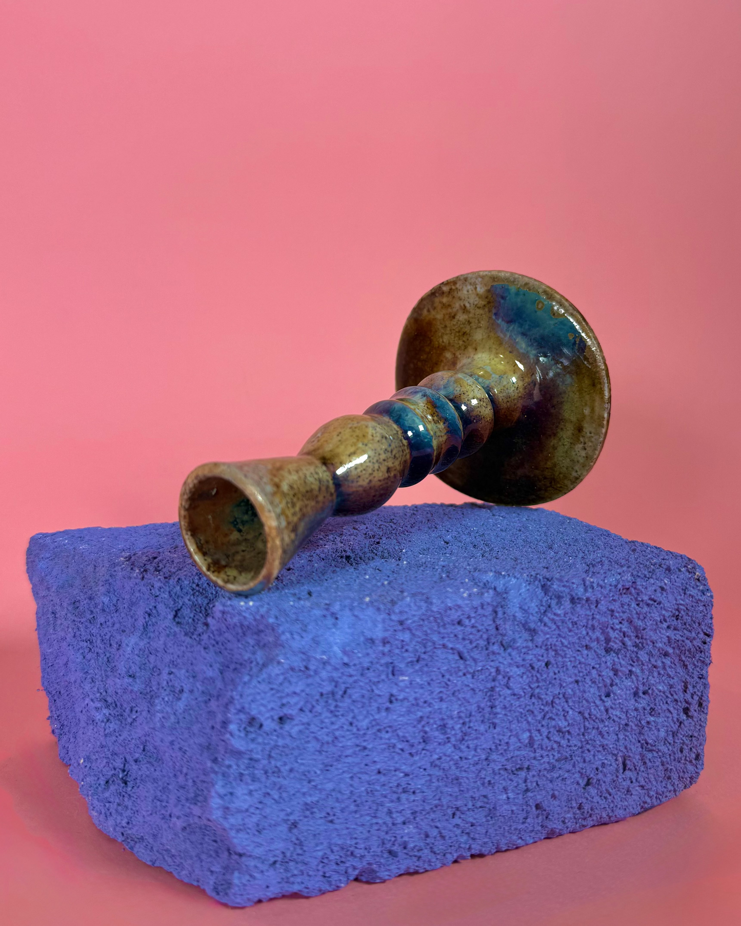 Wood Fired Candlestick 013