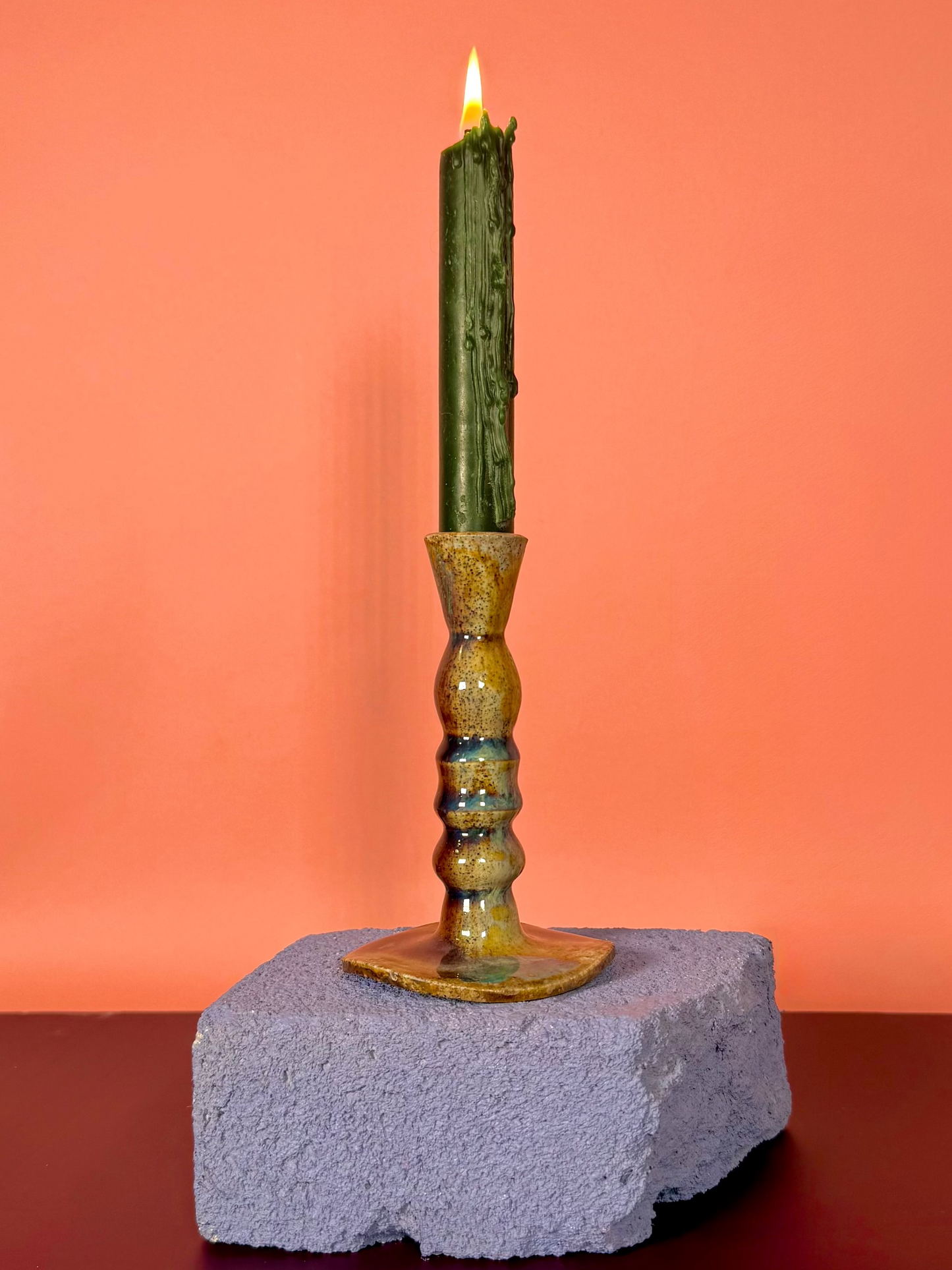 Wood Fired Candlestick 013