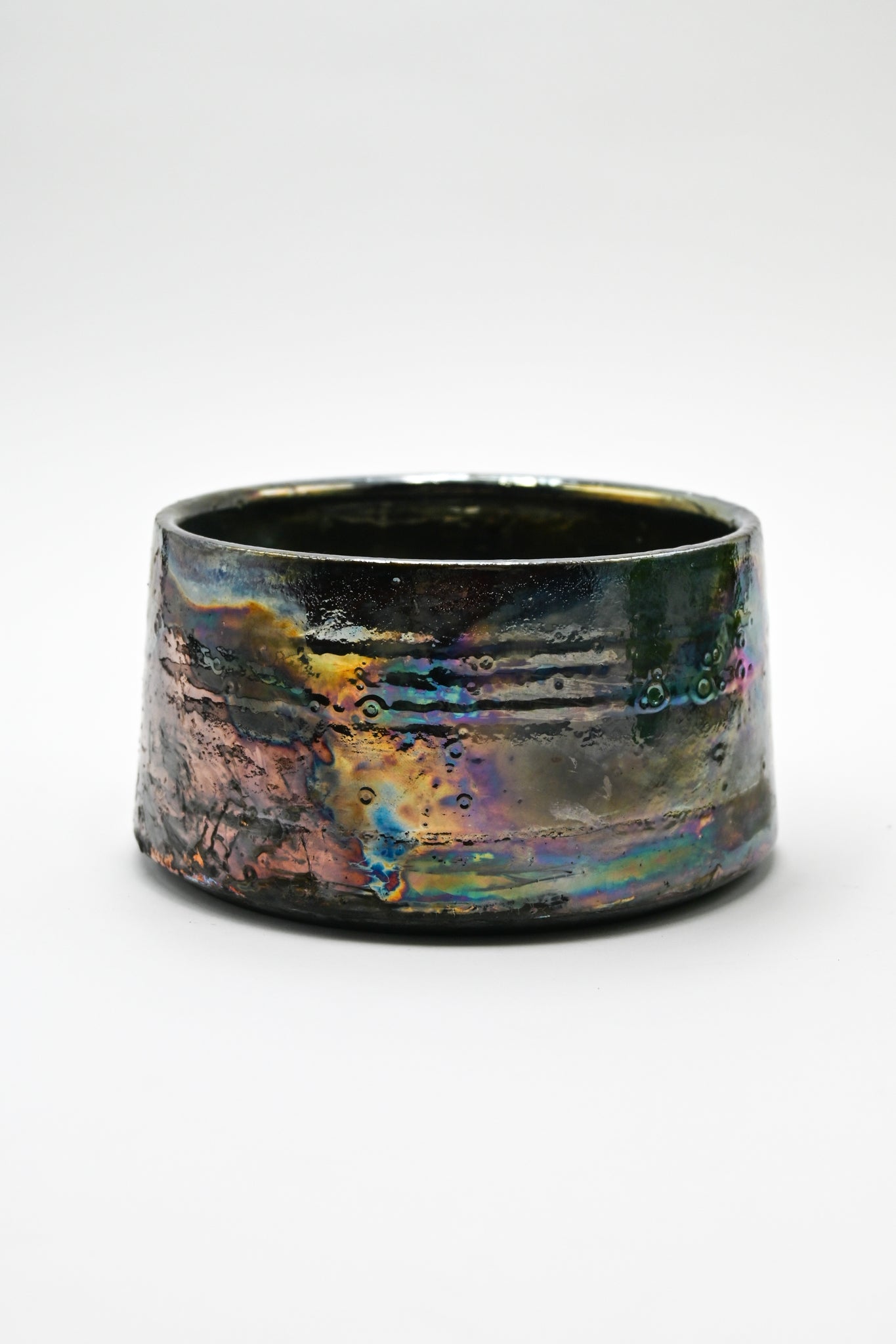 Raku Fired Planter 006