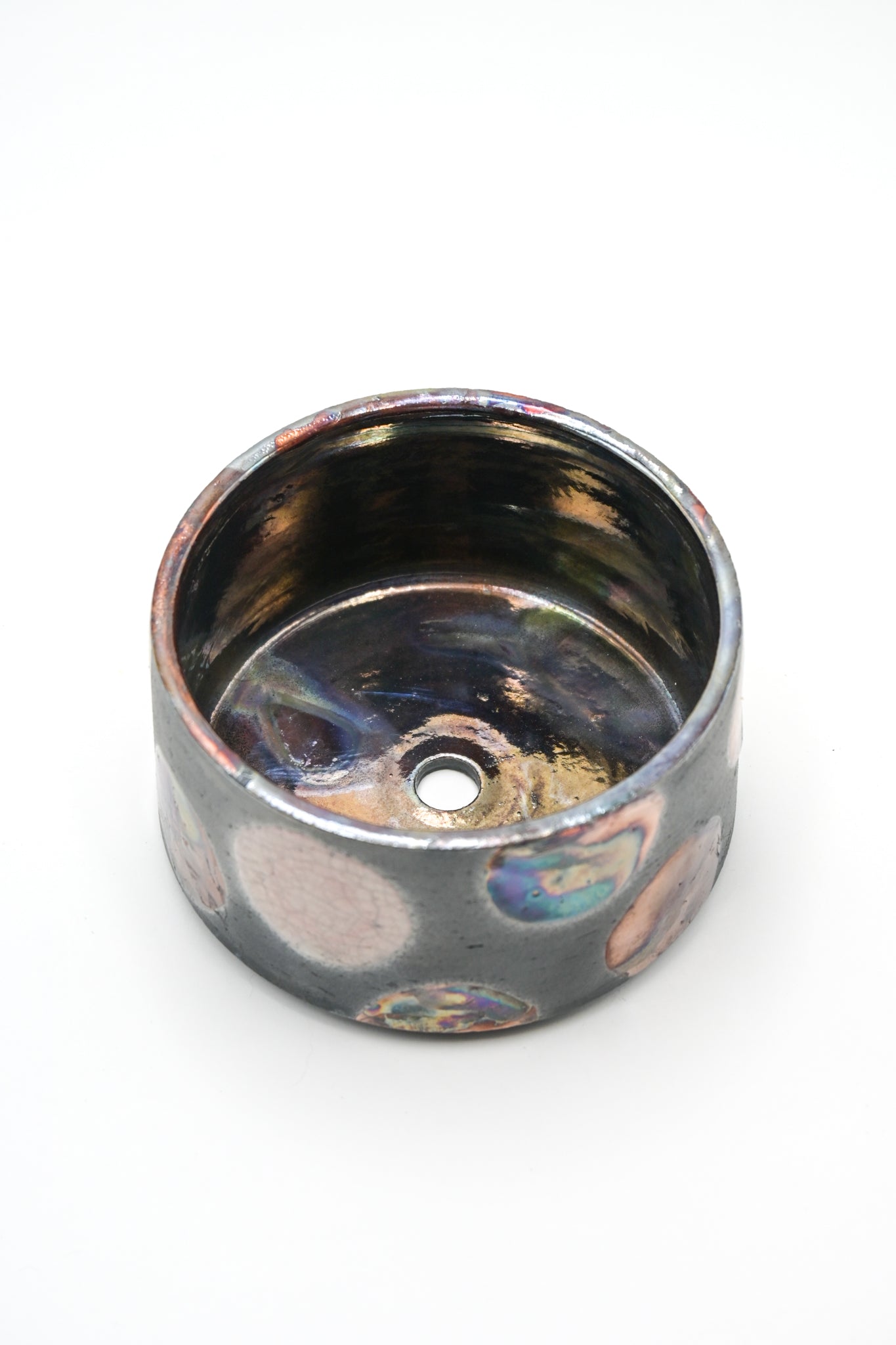 Raku Fired Planter 005