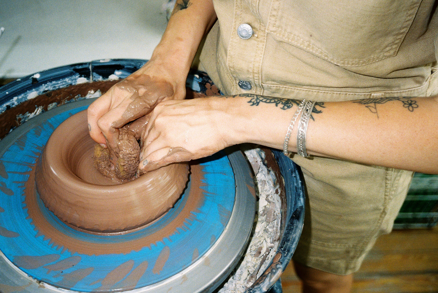 Valentine’s Day Private Couple's Wheel Throwing Workshop