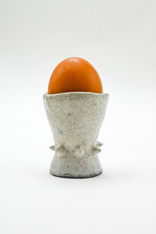 Raku Egg Cup 003
