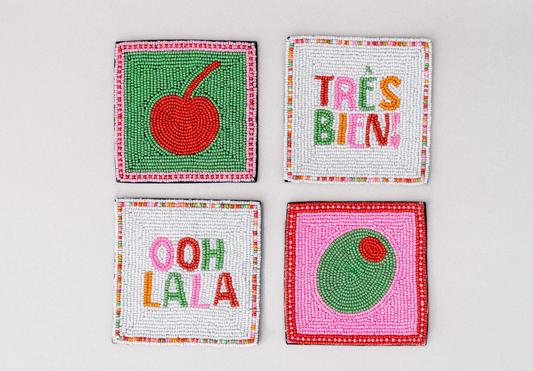 Beaded Coasters