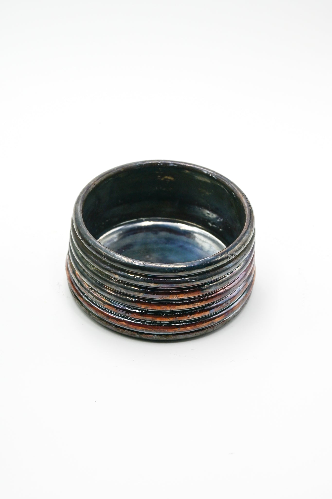 Raku Fired Planter 004