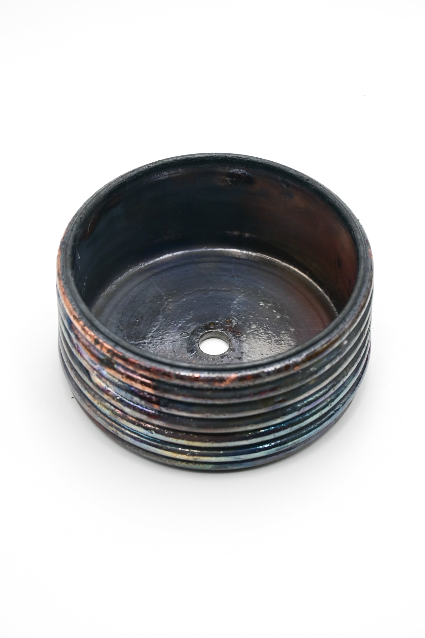 Raku Fired Planter 004