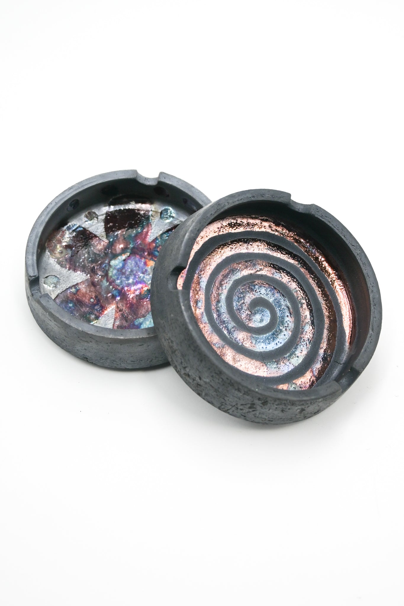 Raku Fired Ashtray 004