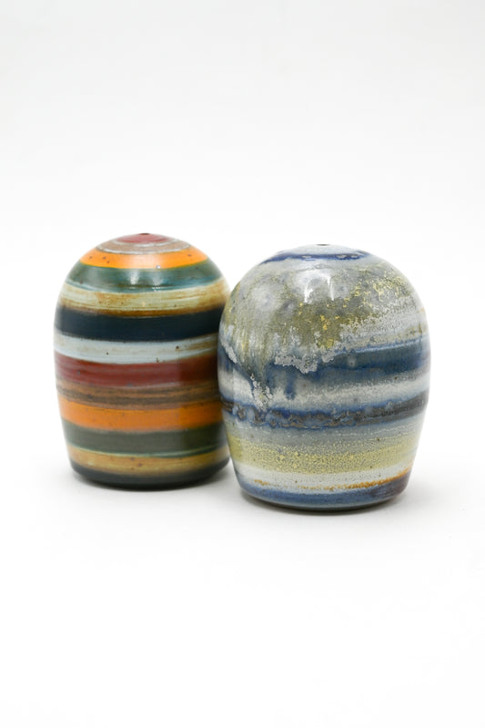 Wood Fired Salt and Pepper Shakers 001