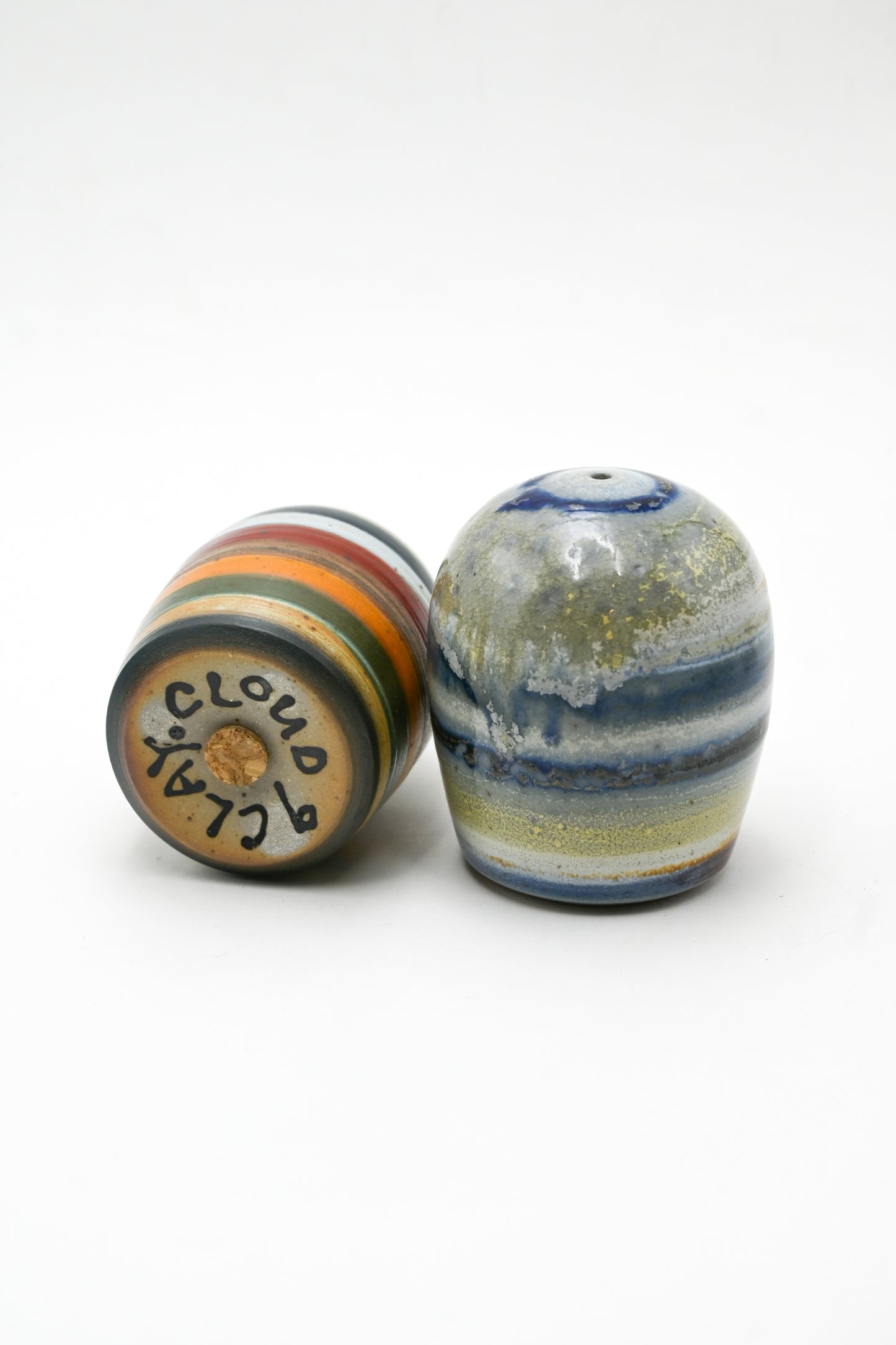 Wood Fired Salt and Pepper Shakers 001
