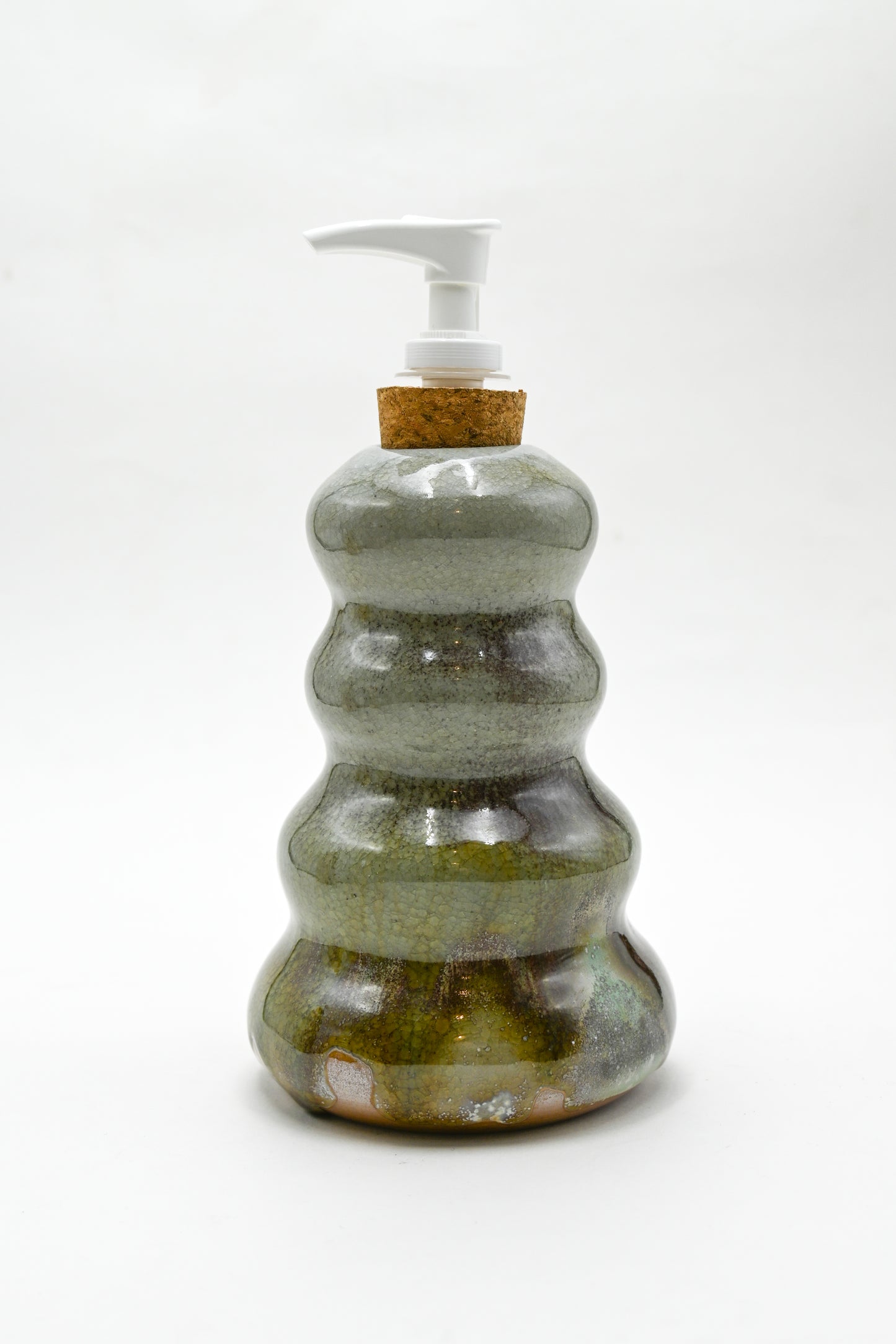 Wood Fired Soap Dispenser 015