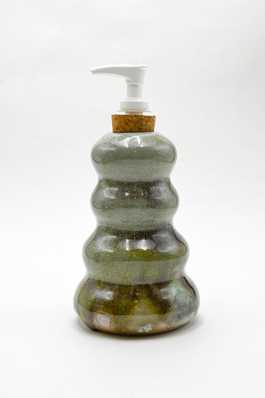 Wood Fired Soap Dispenser 015