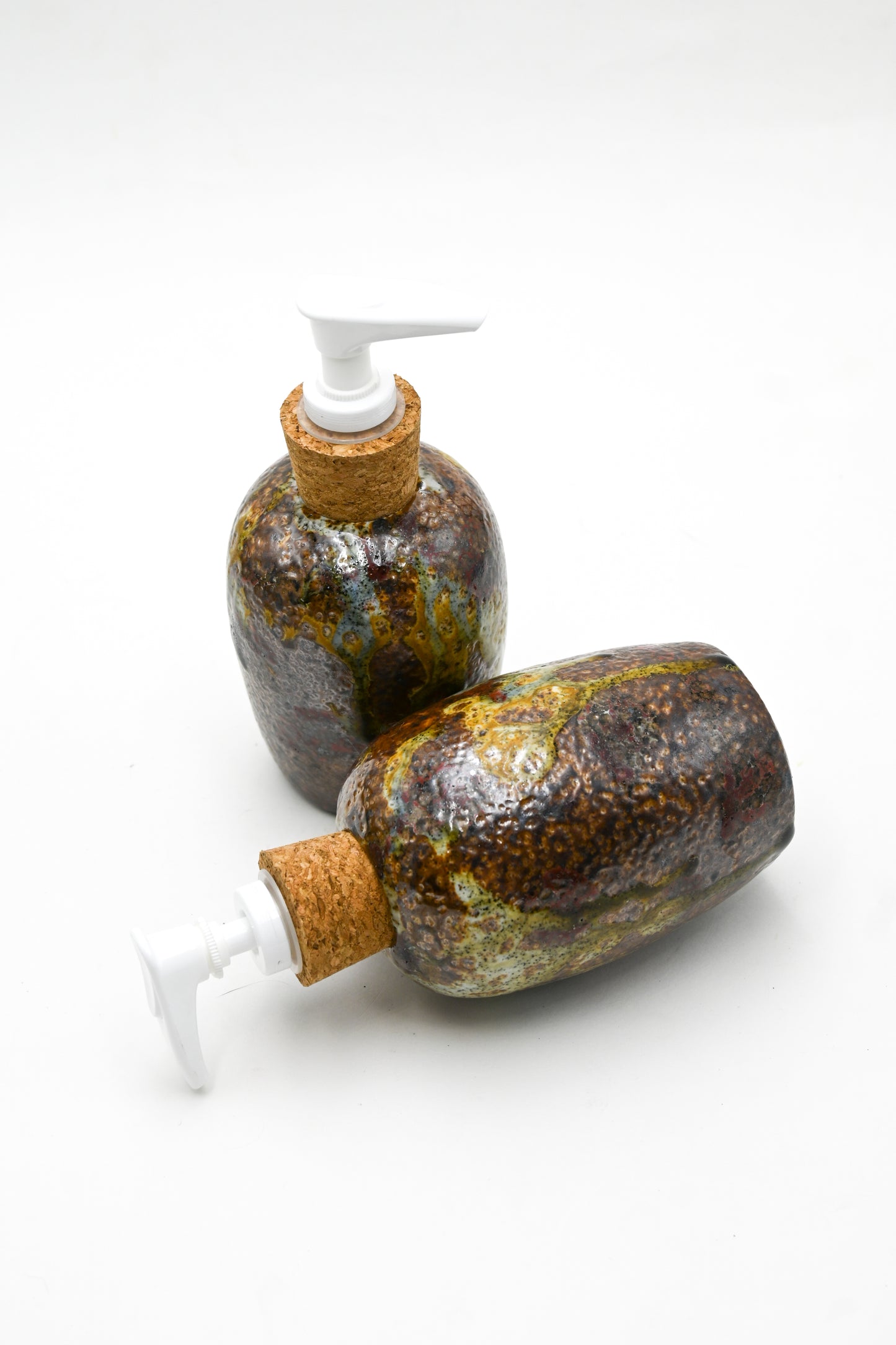 Wood Fired Soap Dispenser 018